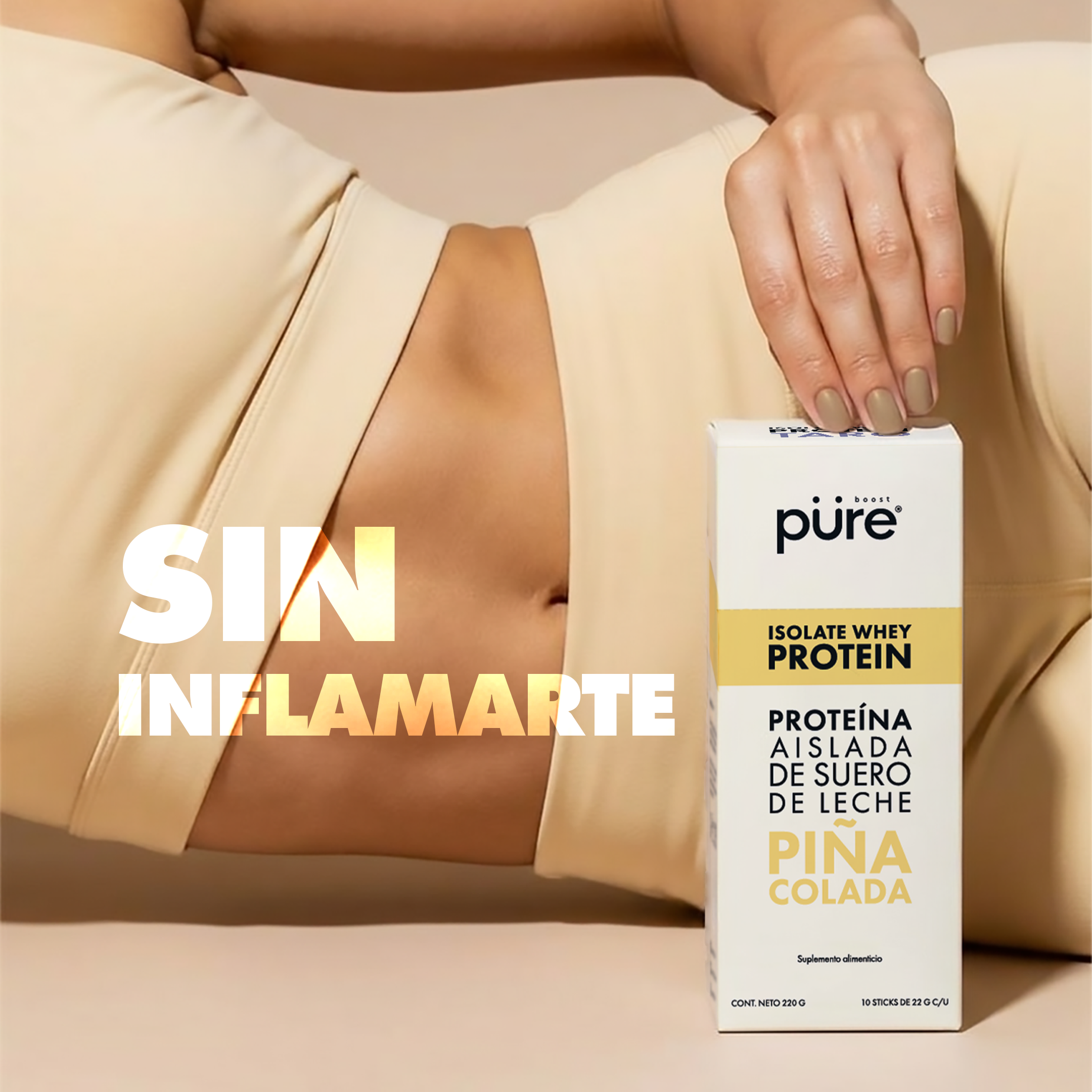 ISOLATE WHEY PROTEIN • Piña colada