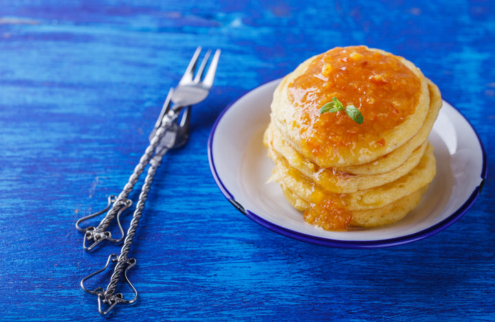 Pancakes de naranja