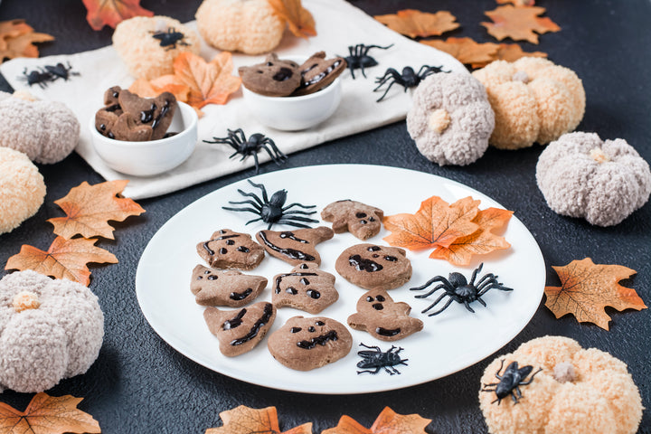 Galletas de calabaza con chocolate 🎃