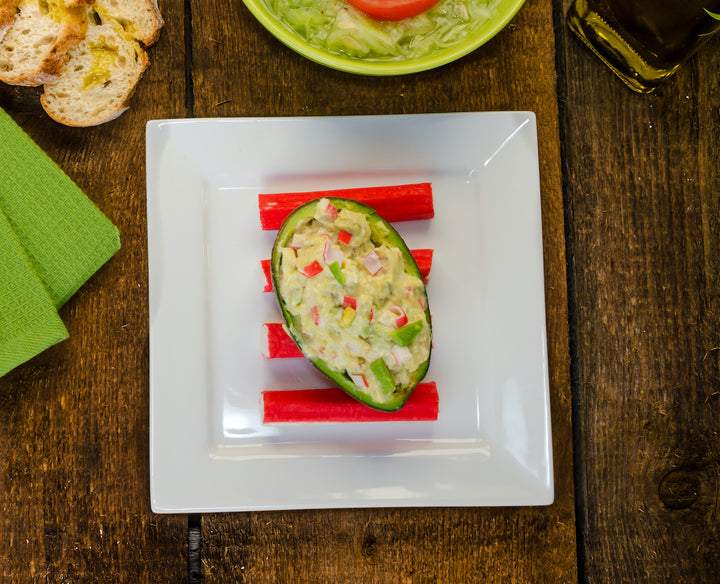 Chayotes rellenos de queso oaxaca