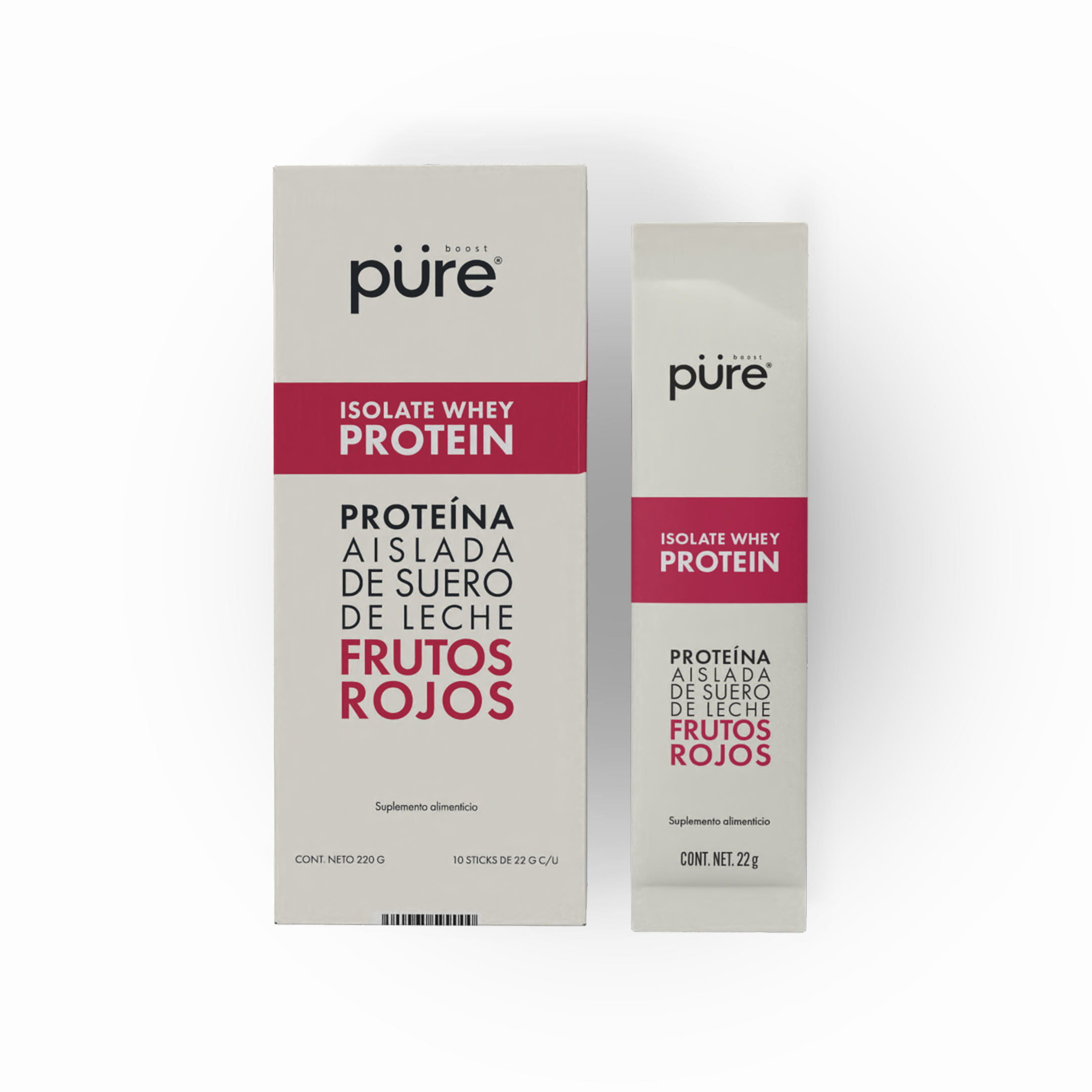 ISOLATE WHEY PROTEIN • Frutos rojos