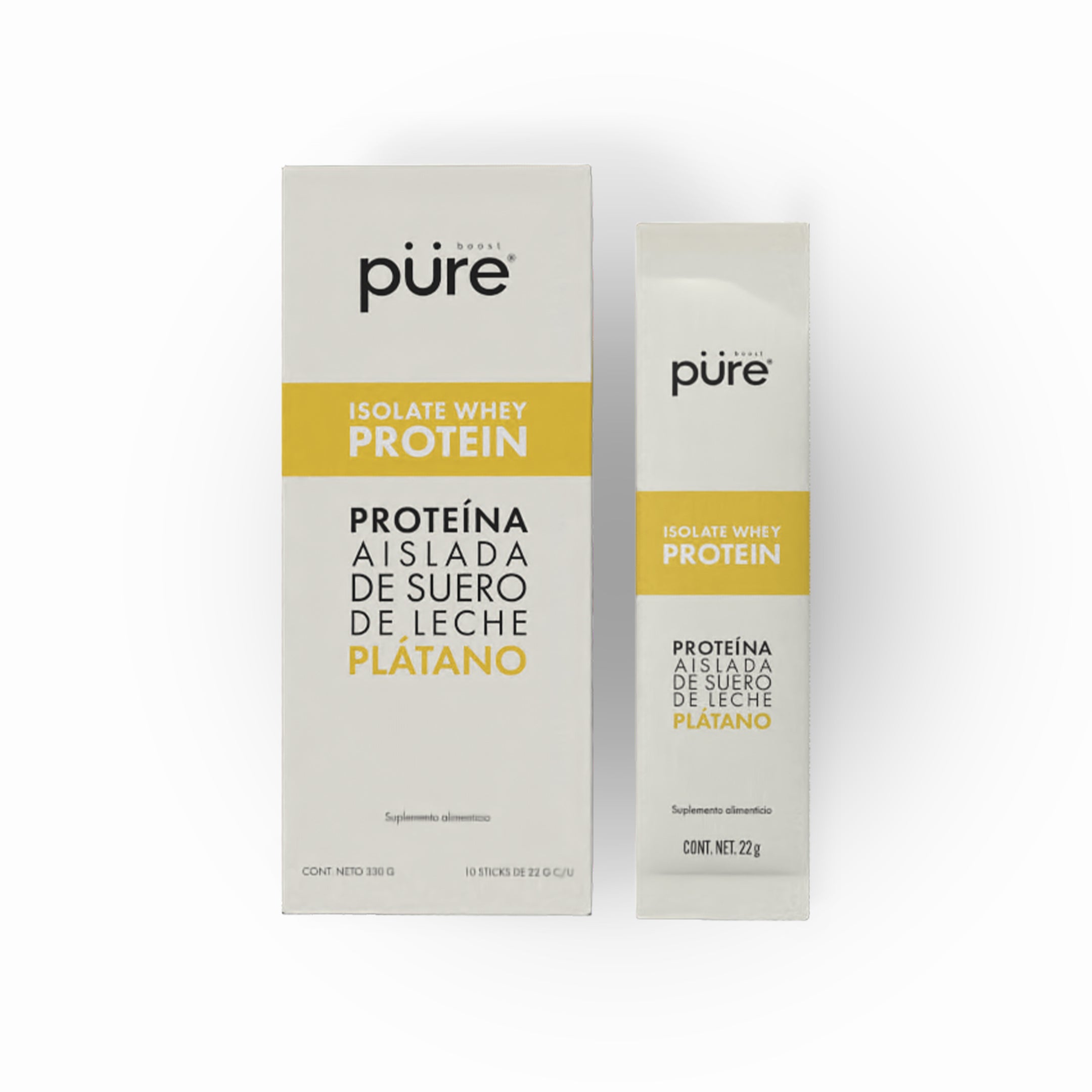 ISOLATE WHEY PROTEIN • Plátano