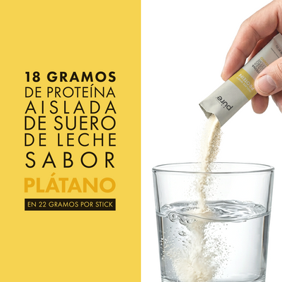 ISOLATE WHEY PROTEIN • Plátano
