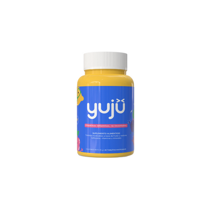 yujü: Vitaminas diarias para niños (40 tabletas)