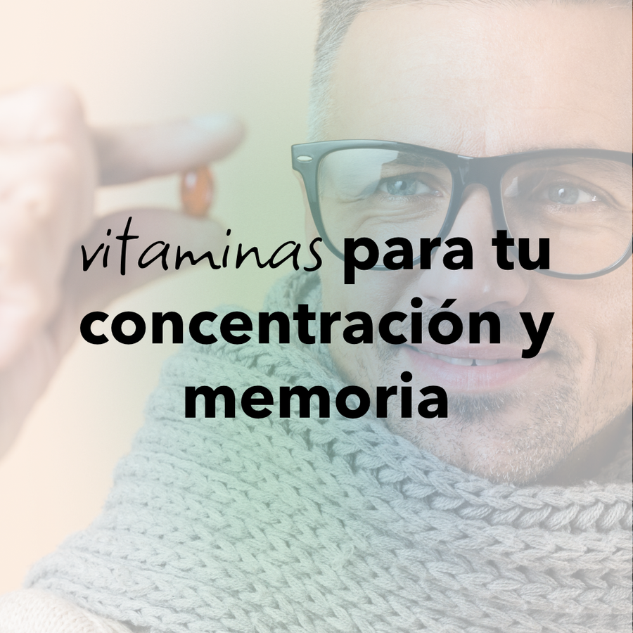 Vitaminas para tu concentración y memoria