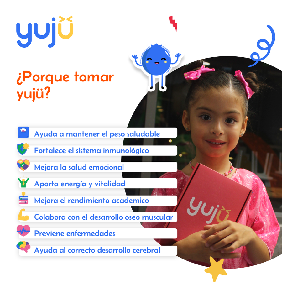 yujü: Vitaminas diarias para niños