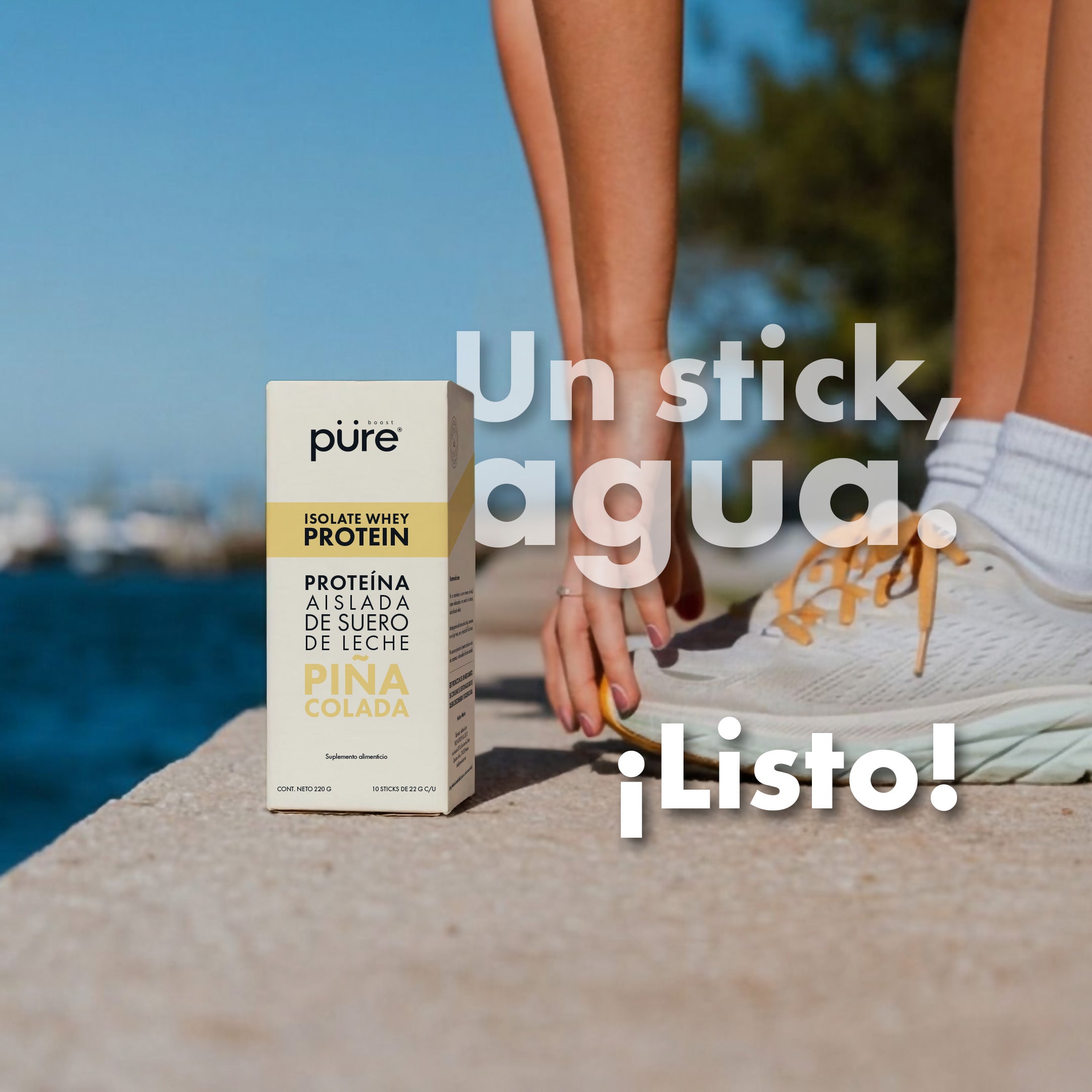 ISOLATE WHEY PROTEIN • Piña colada
